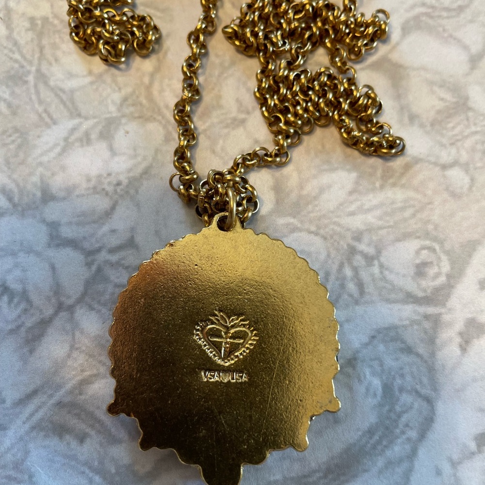 Virgin Saints & Angels Large San Benito Medallion - Picture 10 of 13